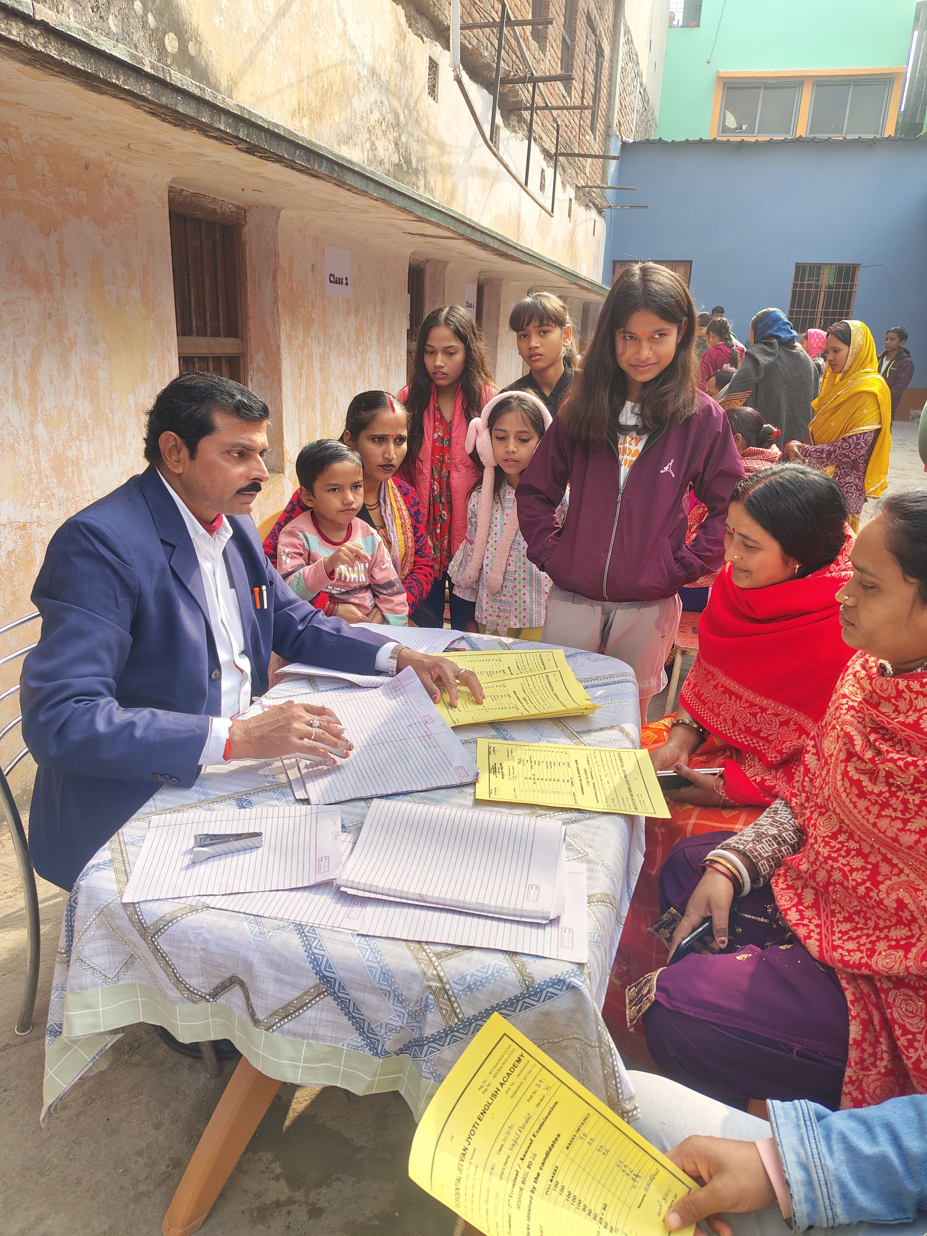 Parents and teachers in conversation