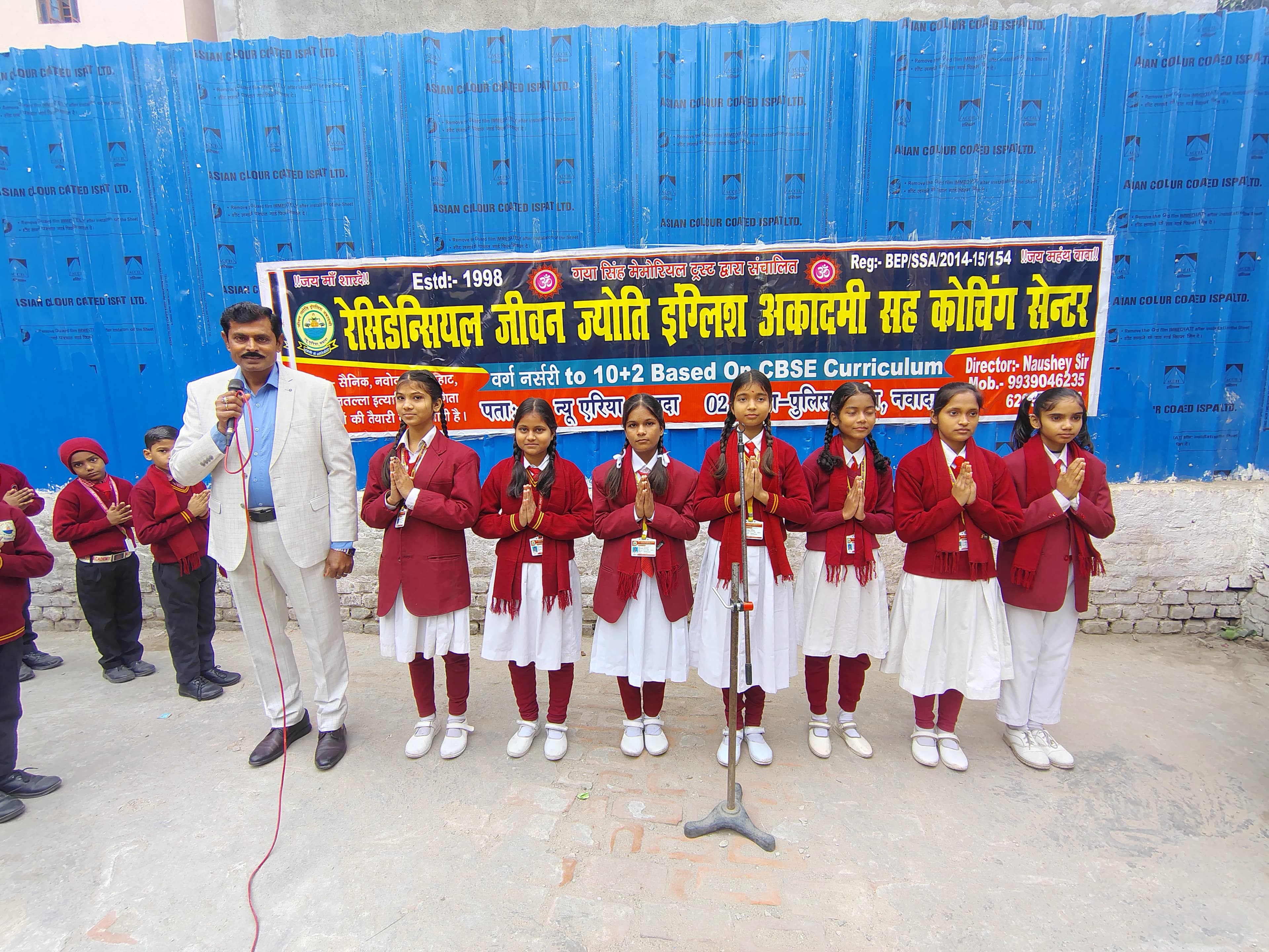 A moment of reflection and pride